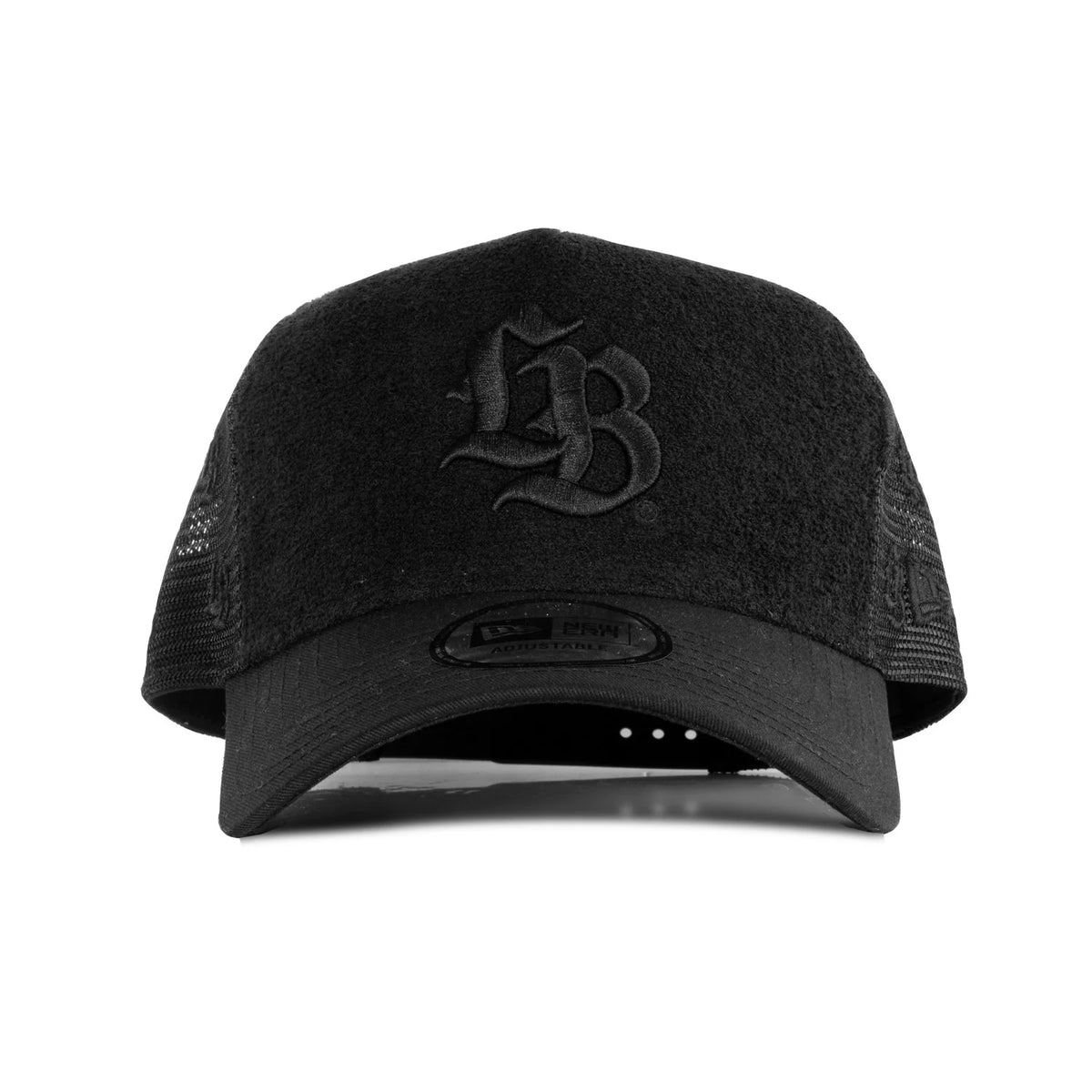 HT46-PLBK - Liberty Walk New Era 9FORTY Snapback Adjustable Cap (Miracle Pile Black)