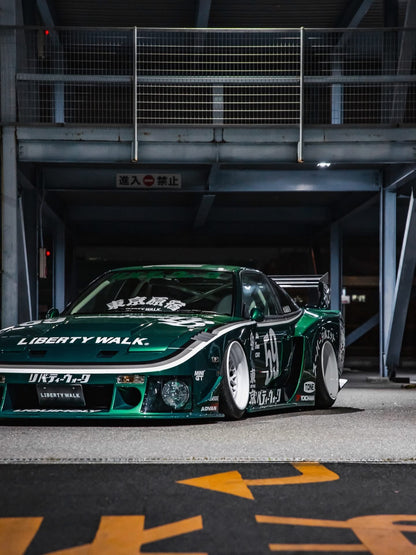 LB Super Silhouette Nissan 180SX Complete Body Kit FRP