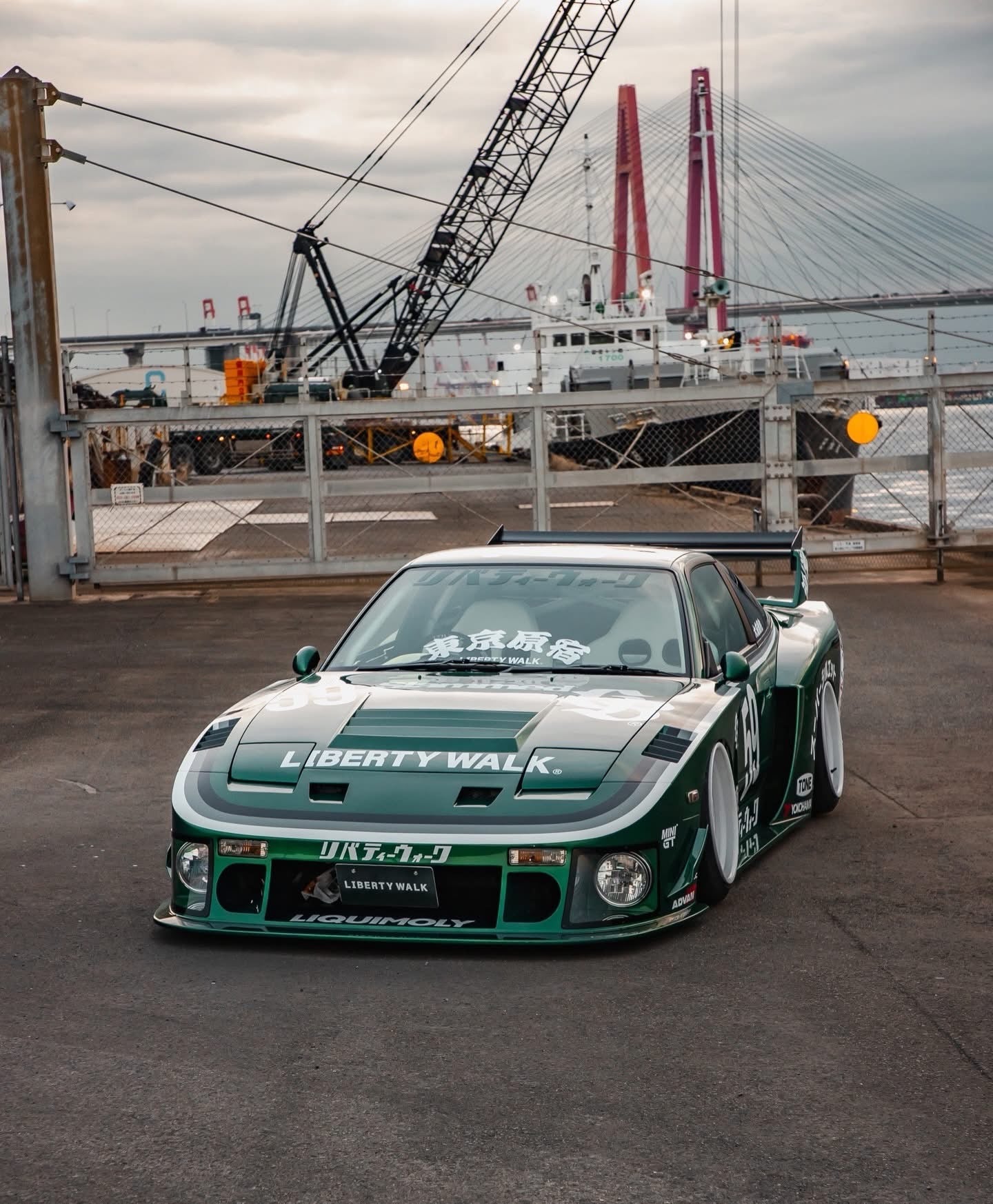 LB Super Silhouette Nissan 180SX Complete Body Kit FRP