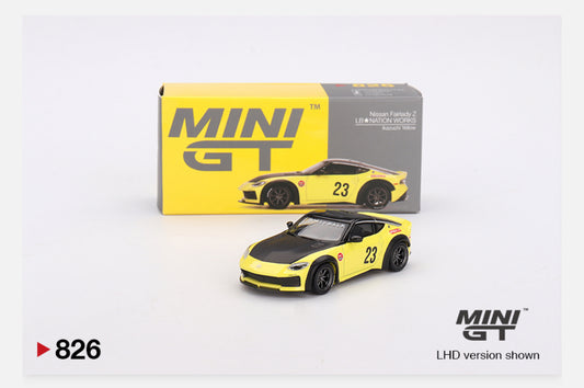 Mini GT - 1/64 Nissan 400Z (Yellow)
