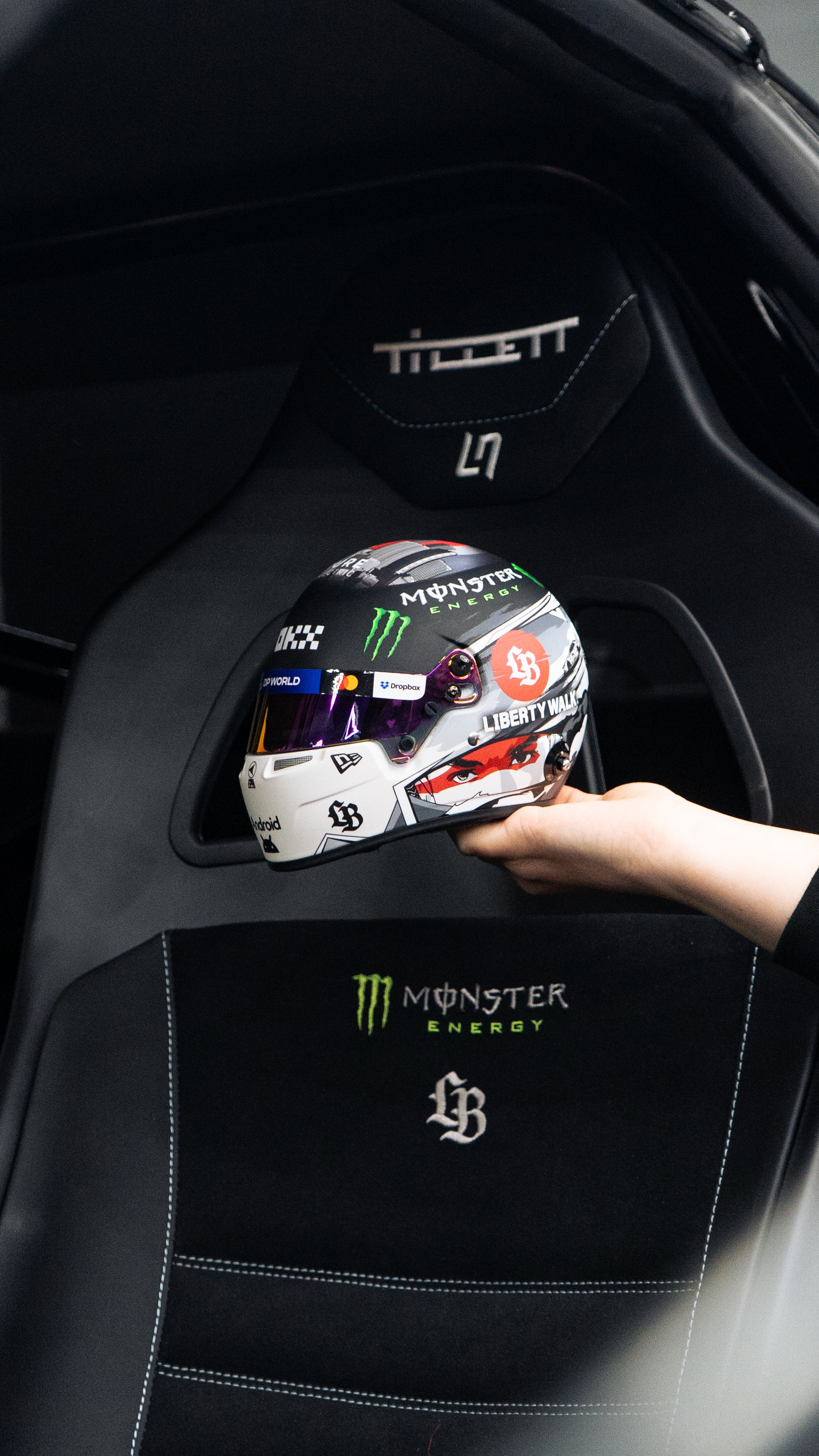 1:2 Scale Japan 2025 Lando Norris Liberty Walk x Quadrant Replica