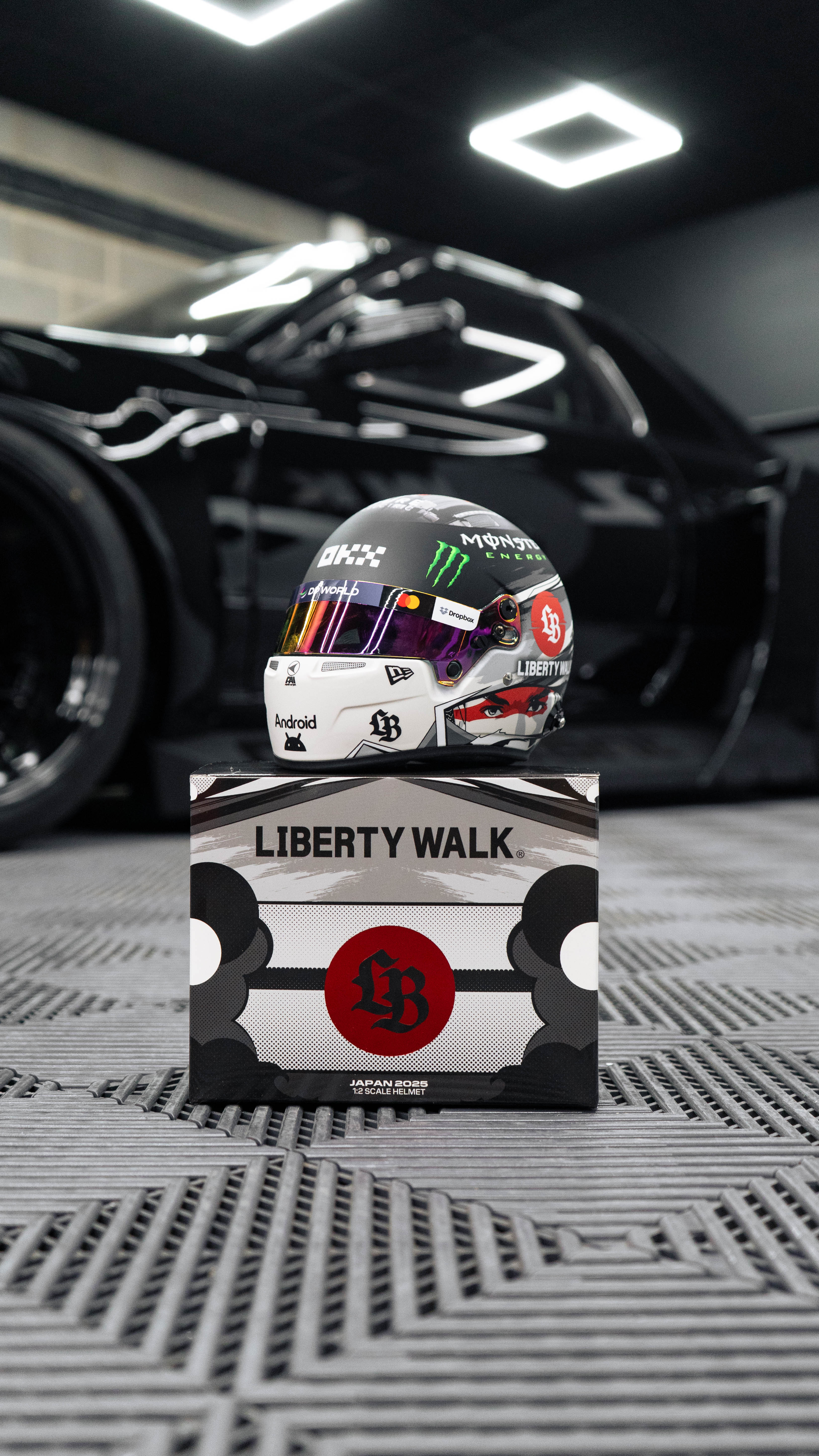1:2 Scale Japan 2025 Lando Norris Liberty Walk x Quadrant Replica