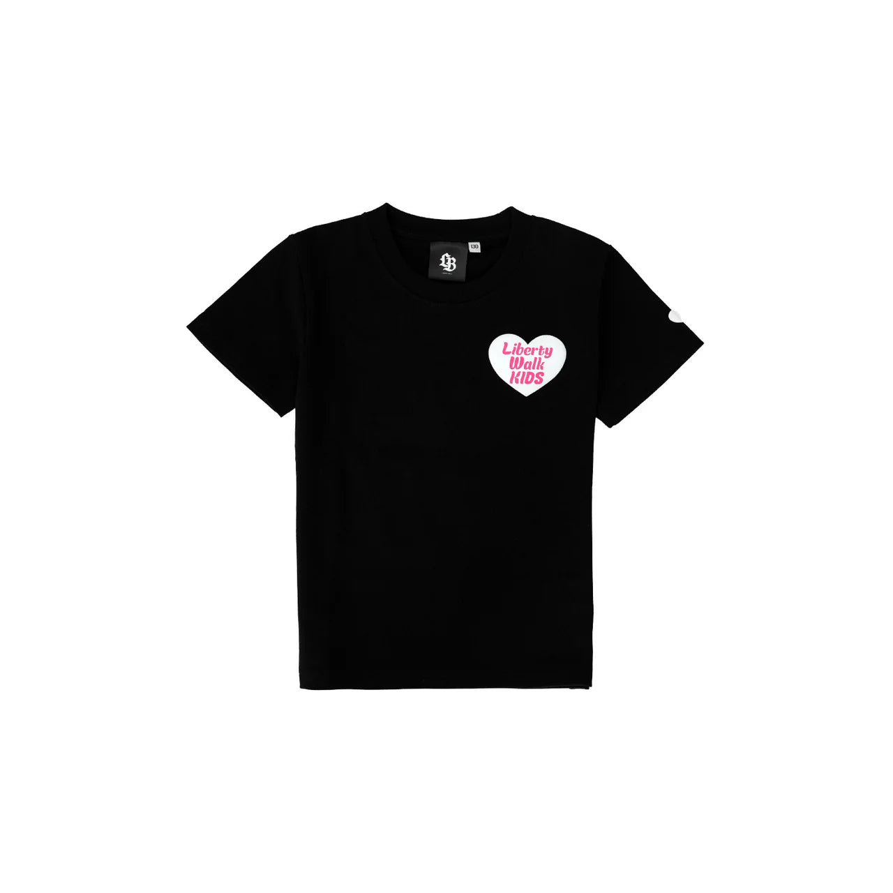 LB Kids 'Heart Miura' T-Shirt (Black)