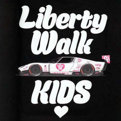 LB Kids 'Heart Miura' T-Shirt (Black)