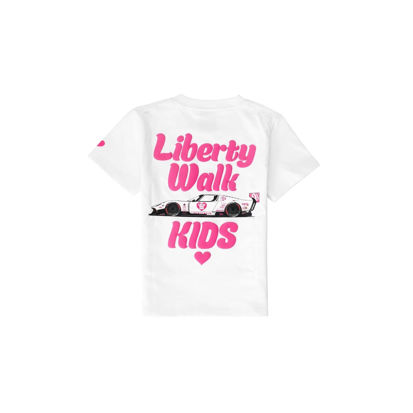 LB Kids 'Heart Miura' T-Shirt (White)