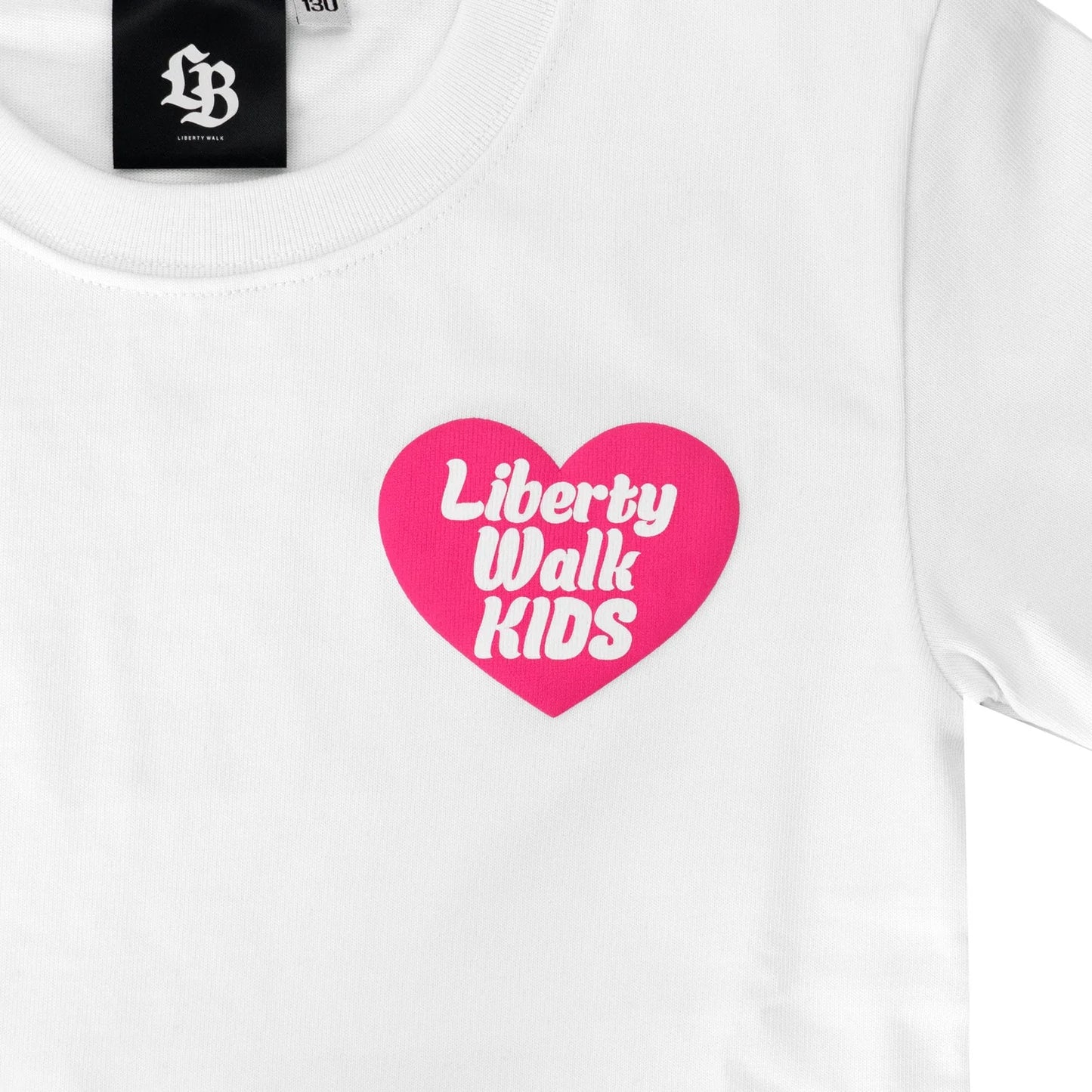 LB Kids 'Heart Miura' T-Shirt (White)