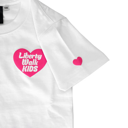 LB Kids 'Heart Miura' T-Shirt (White)