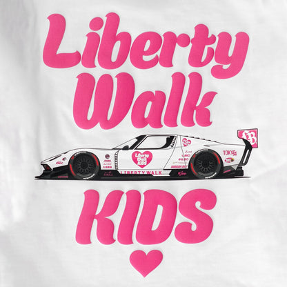 LB Kids 'Heart Miura' T-Shirt (White)
