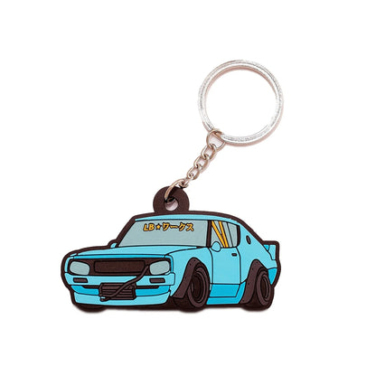 KY76-BL - Liberty Walk 'Kenmeri' Rubber Keychain