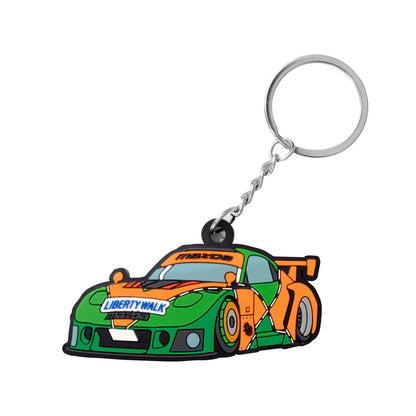KY94-FDOR - Liberty Walk 'RX-7' Rubber Keychain