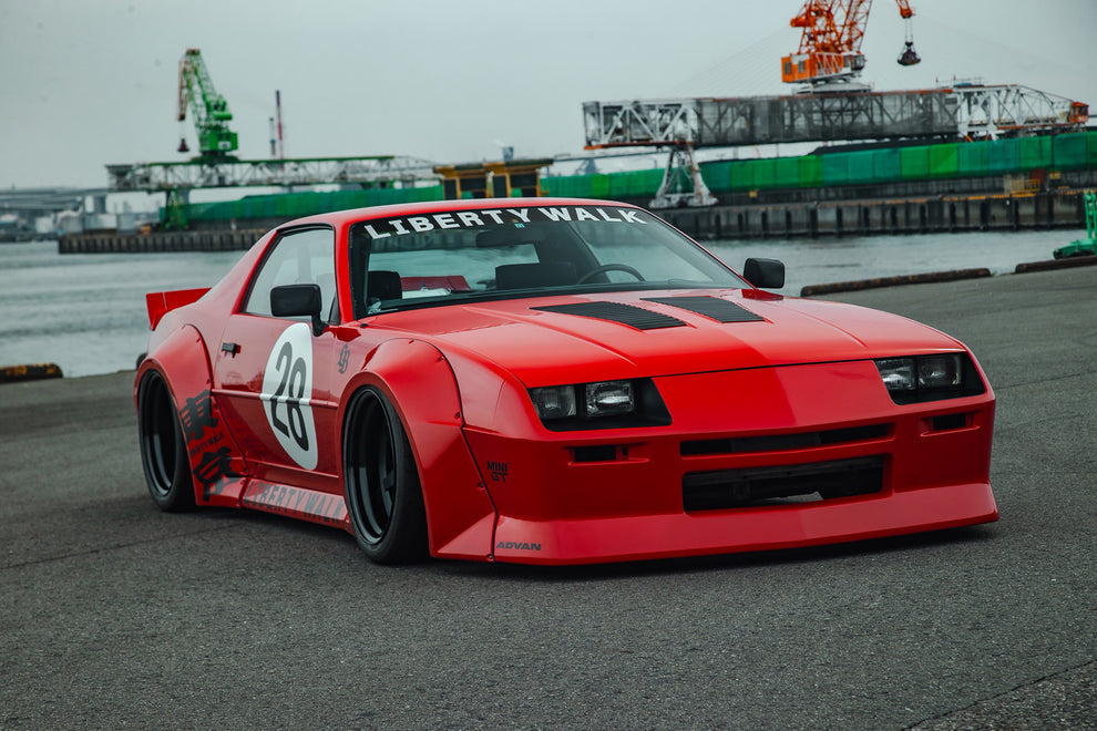 LB WORKS Chevrolet Camaro Gen.3 ('82-'92) Complete body kit FRP ...
