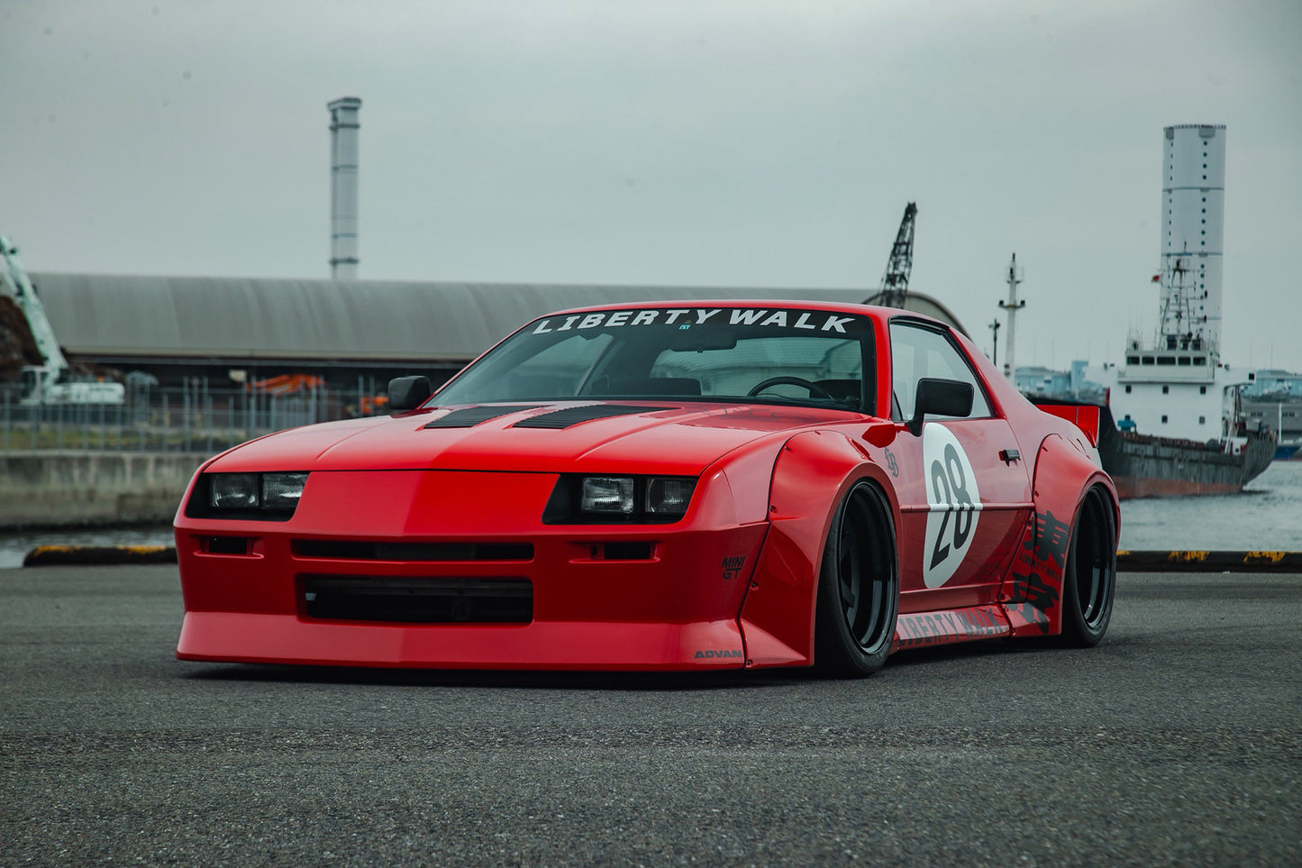 LB WORKS Chevrolet Camaro Gen.3 ('82-'92) Complete body kit FRP