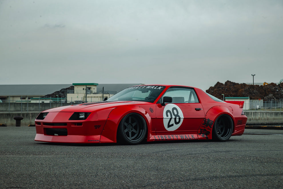 LB WORKS Chevrolet Camaro Gen.3 ('82-'92) Complete body kit FRP ...