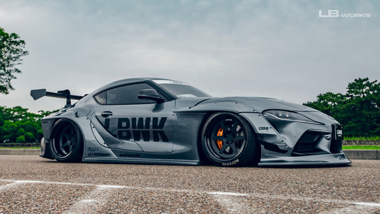 LB WORKS Supra GT v.1 (A90) Complete Body Kit FRP with Bonnet/Hood (LB57-02)