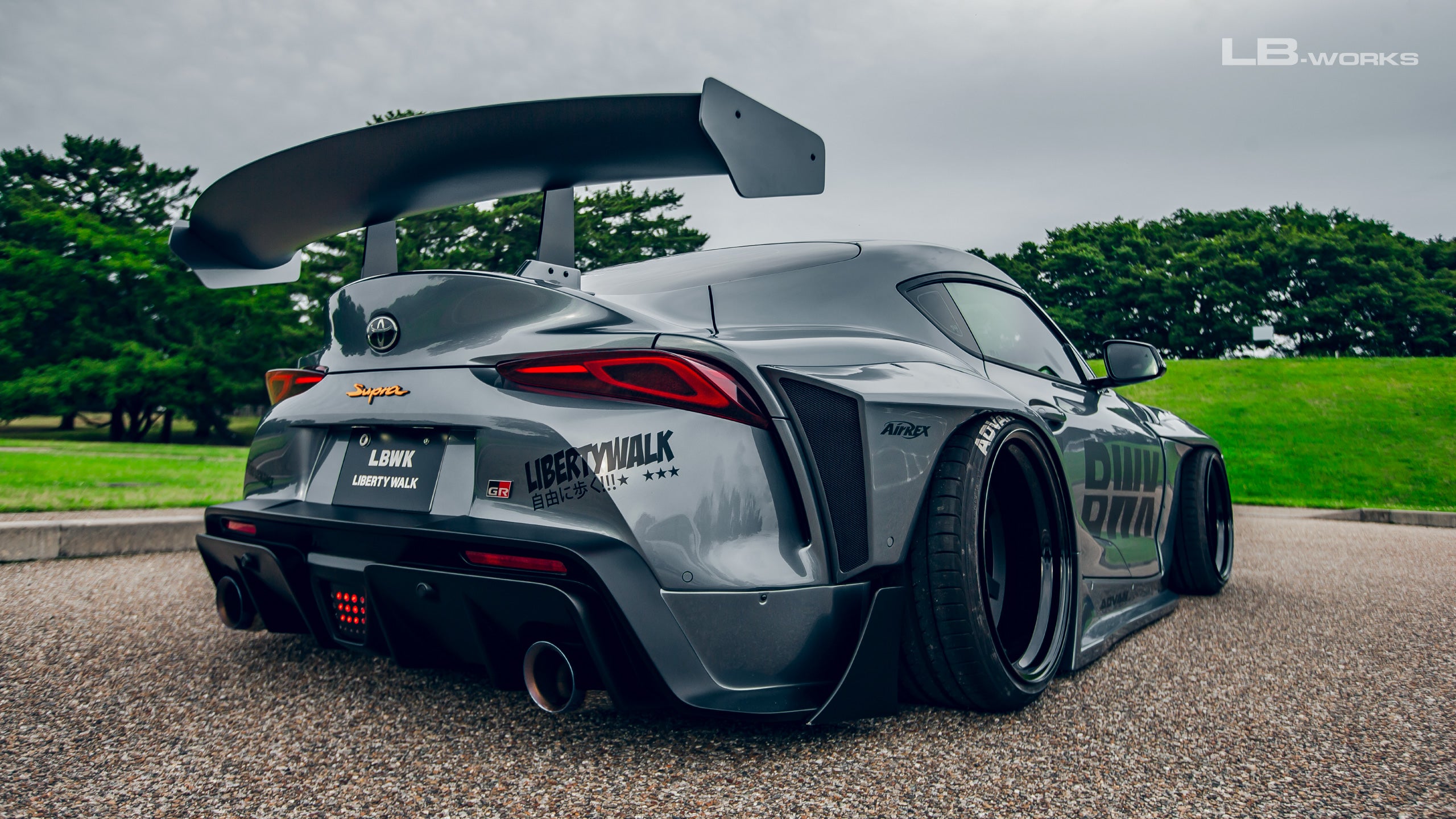 LB WORKS Supra GT v.1 (A90) Complete Body Kit FRP (LB57-01) – Liberty ...