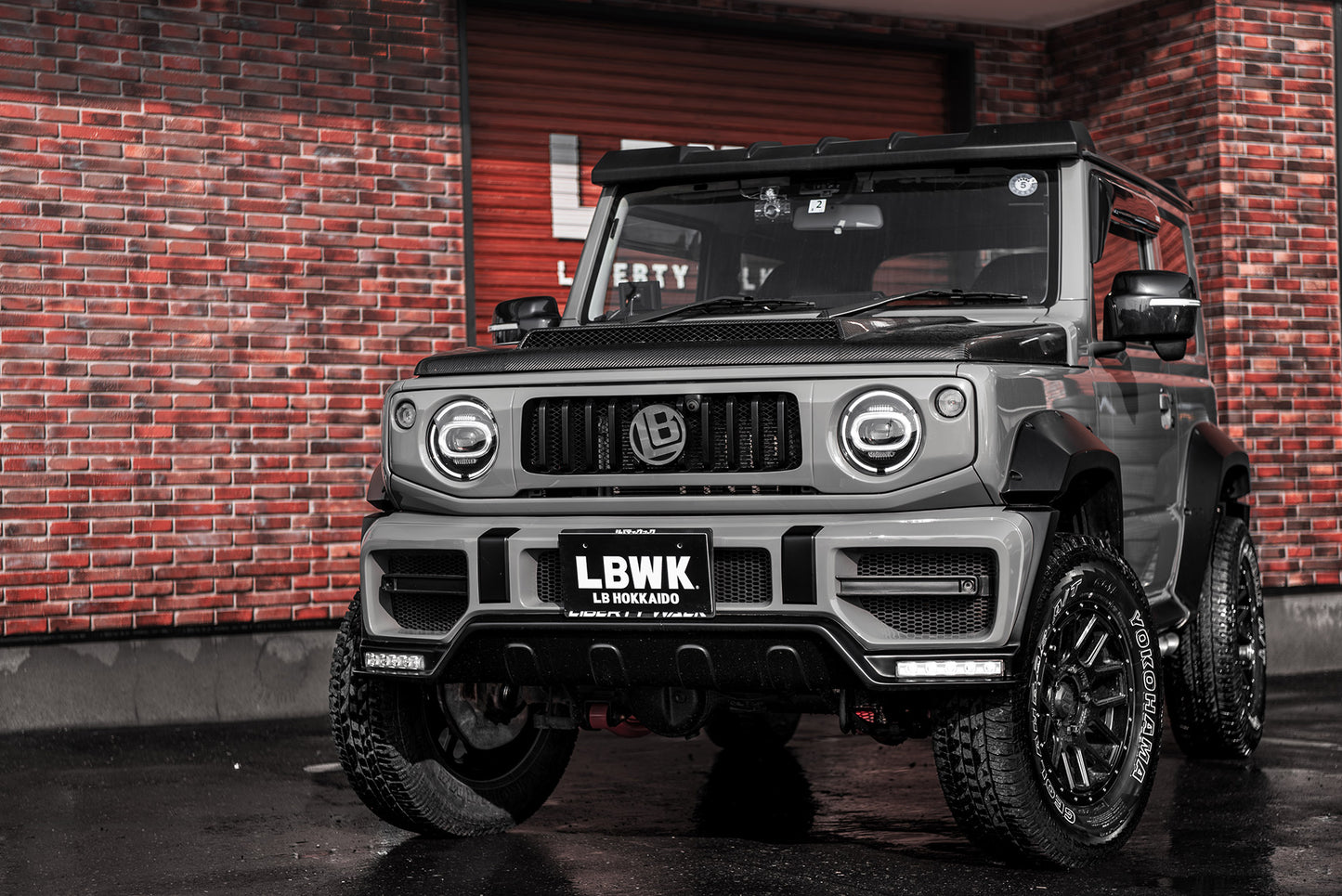 LB Nation G Mini WORKS Type 2 Premium Complete Body Kit (Carbon Bonnet) FRP+CFRP (NEW 2021) (LB42-18)