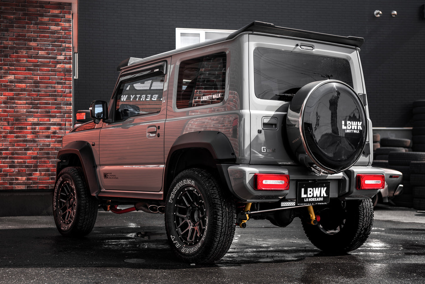 LB Nation G Mini WORKS Type 2 Premium Complete Body Kit (Carbon Bonnet) FRP+CFRP (NEW 2021) (LB42-18)