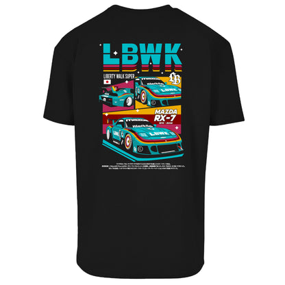 Liberty Walk 'RX7' Black T-Shirt