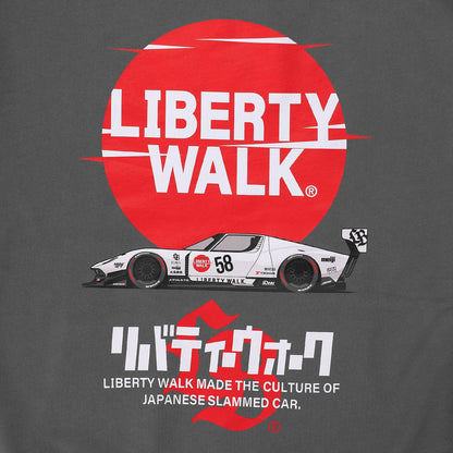 Liberty Walk Sunrise Miura Hoodie Grey