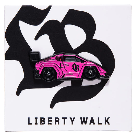 Pin Badge - Leen Customs LB Countach (Pink)