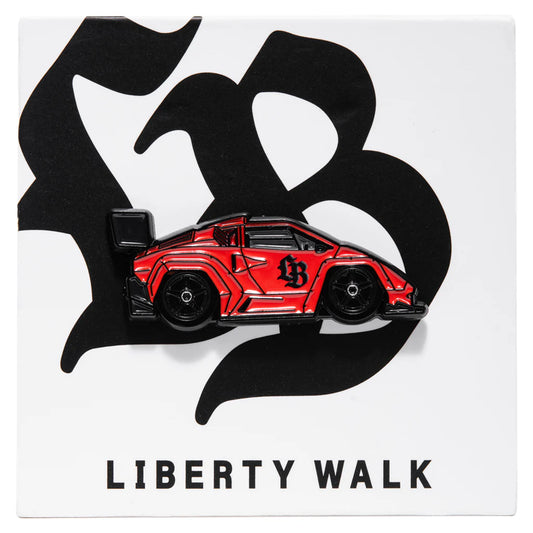 Pin Badge - Leen Customs LB Countach (Red)