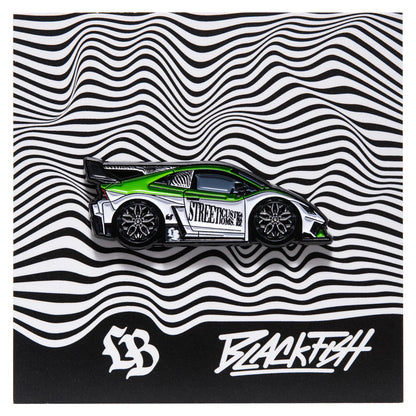 Pin Badge - Leen Customs LB Huracan (Blackfish)