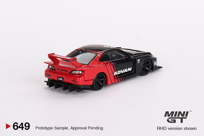 Mini GT - 1/64 LB⚡Super Silhouette Nissan Silvia S15 (Advan)