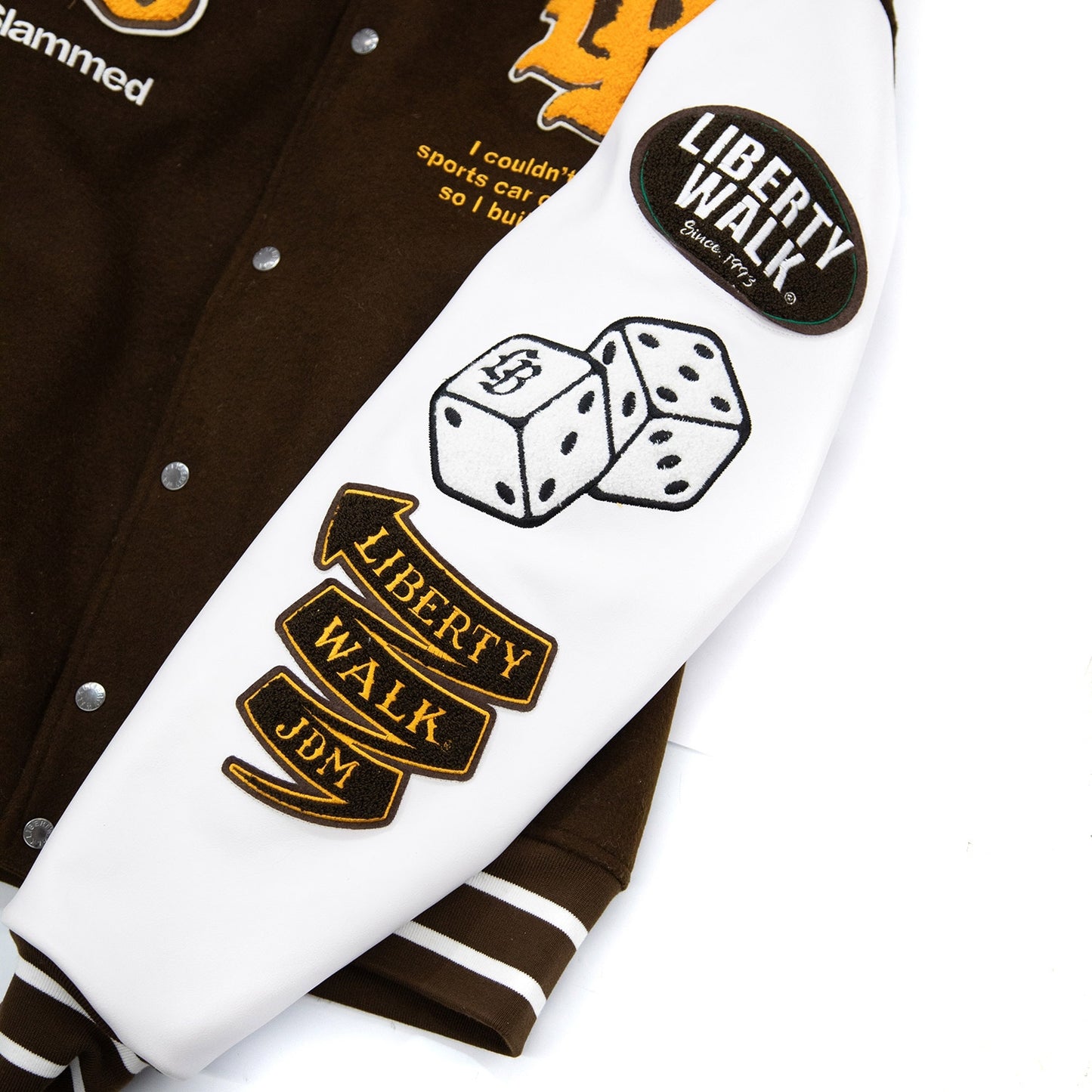 Liberty Walk LB Stadium Jacket (Brown)