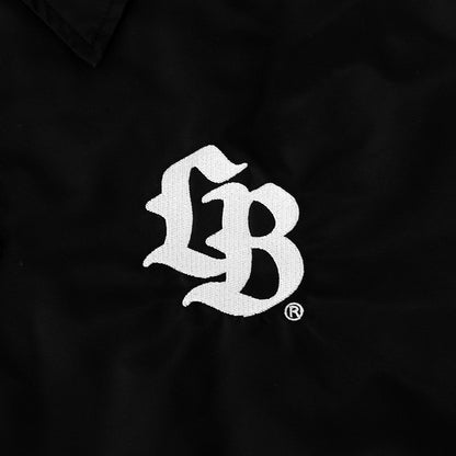 LB Coach Jacket Thorn Logo Black