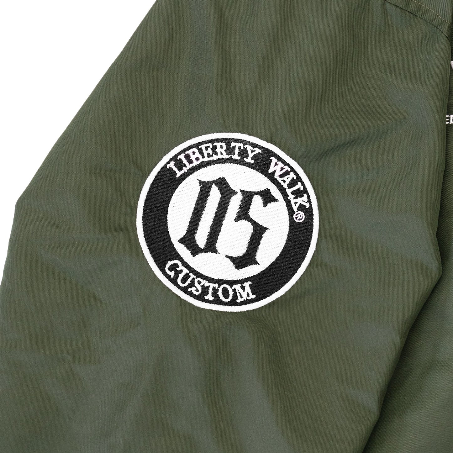 LB Coach Jacket Thorn Logo Khaki