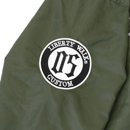 LB Coach Jacket Thorn Logo Khaki
