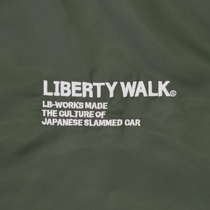 LB Coach Jacket Thorn Logo Khaki