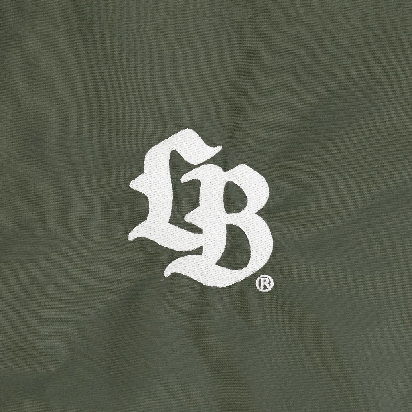 LB Coach Jacket Thorn Logo Khaki