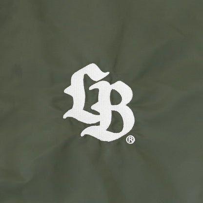 LB Coach Jacket Thorn Logo Khaki