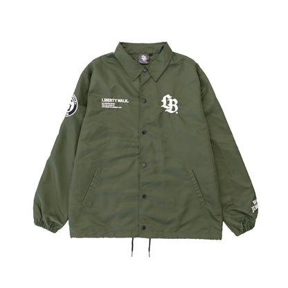 LB Coach Jacket Thorn Logo Khaki