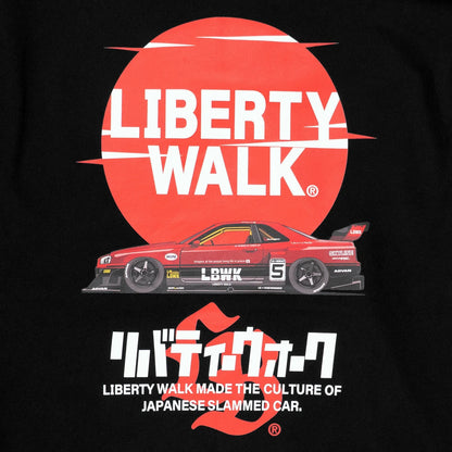 P193-34BK - Liberty Walk R34 'Sunrise Logo' Hoodie