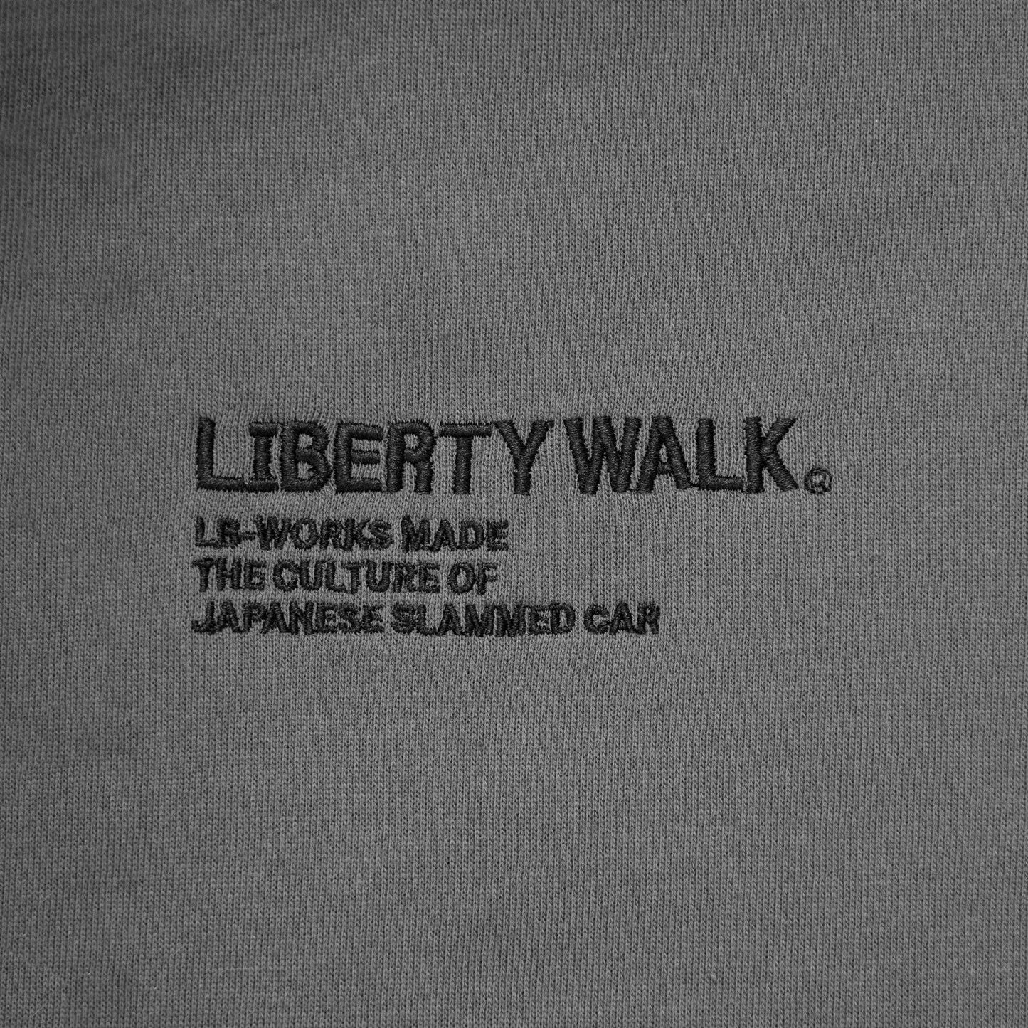 LB Thorn Embroidery Logo Hoodie (Grey/Black)