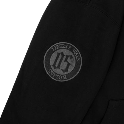 LB Thorn Embroidery Logo Hoodie (Black/Grey)