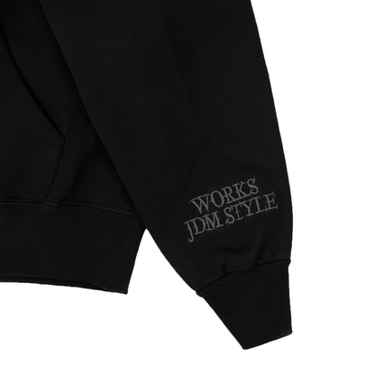 LB Thorn Embroidery Logo Hoodie (Black/Grey)