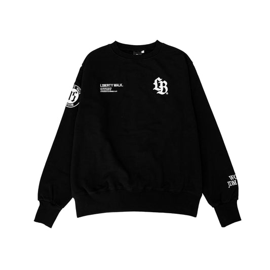 LB Thorn Embroidery Logo Sweatshirt Black