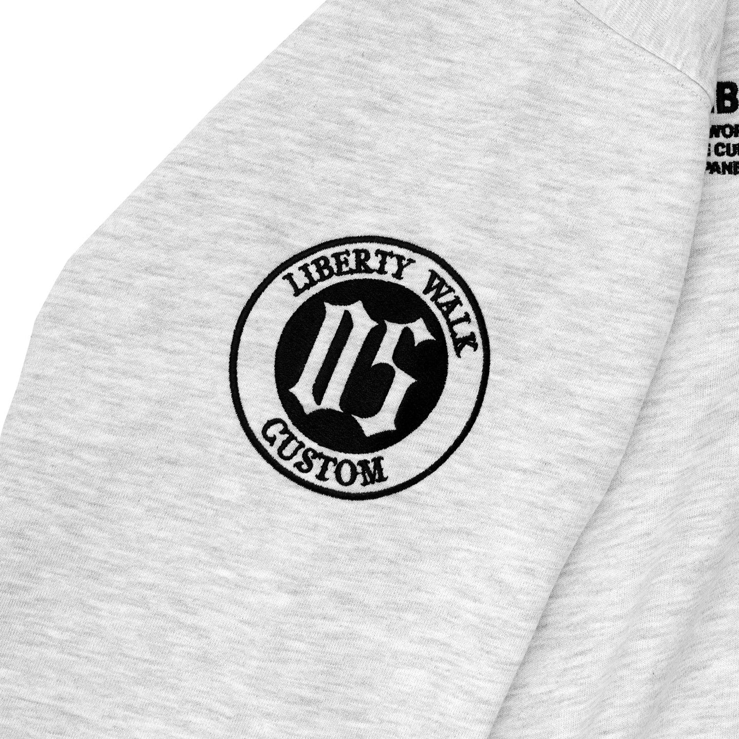 LB Thorn Embroidery Logo Sweatshirt Oatmeal