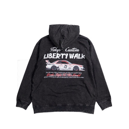 Liberty Walk R32 LB-Kaido Works Hoodie Black