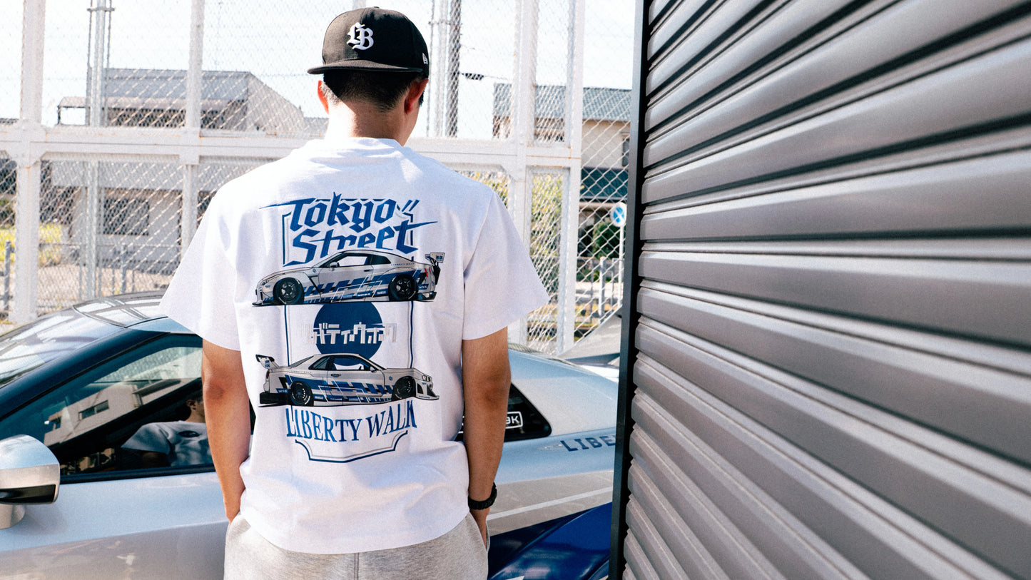 Tokyo Street R34/R35 T-Shirt White