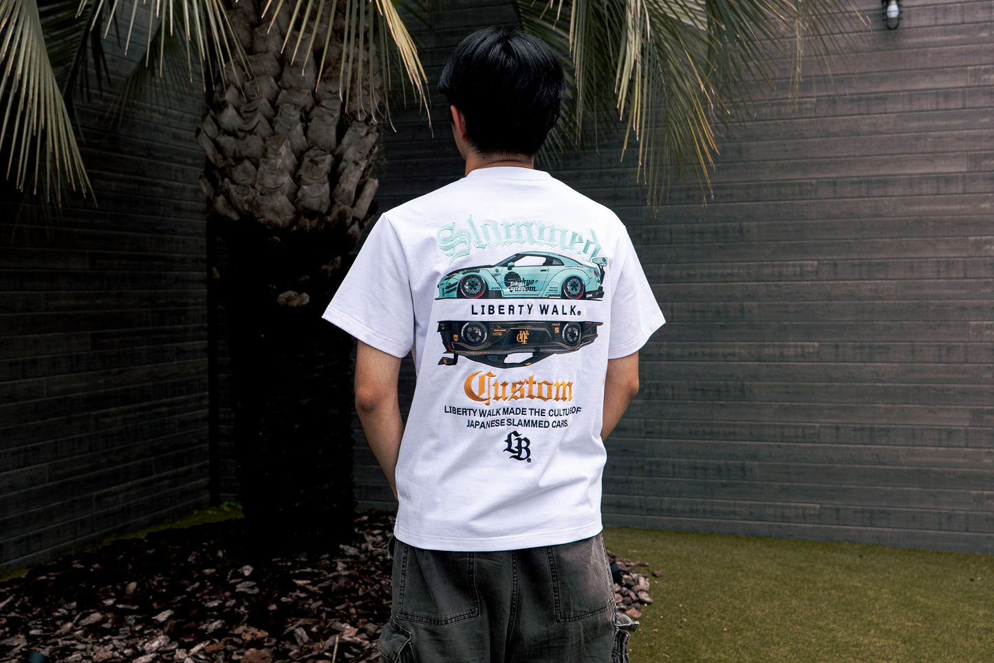 LB Slammed Graphic 35 T-Shirt (White)