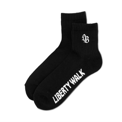 LB Orignal Socks Set Quarter - Black & White