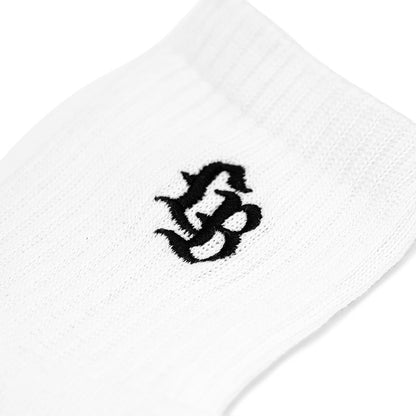 LB Orignal Socks Set Quarter - Black & White