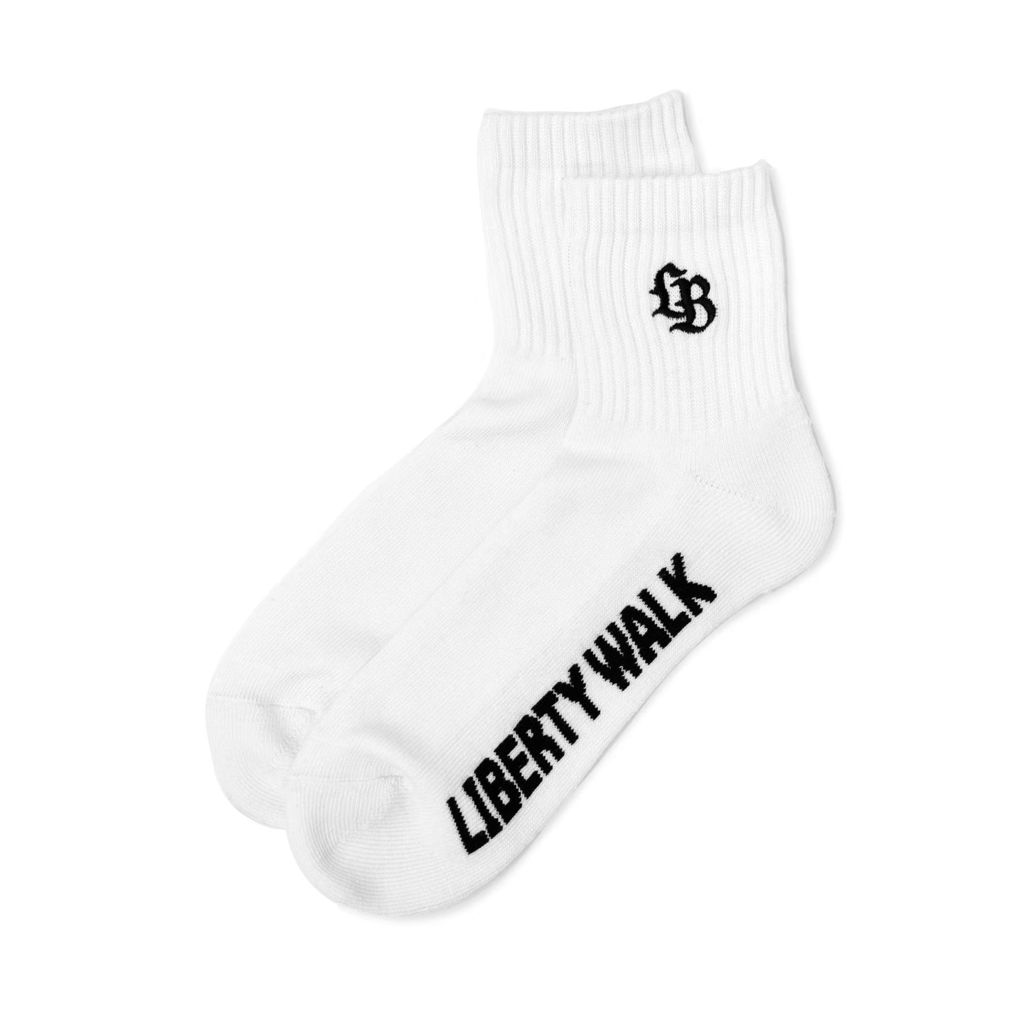 LB Orignal Socks Set Quarter - Black & White