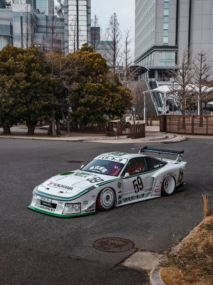 LB Super Silhouette Nissan 180SX Complete Body Kit FRP