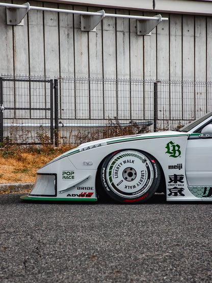 LB Super Silhouette Nissan 180SX Complete Body Kit FRP