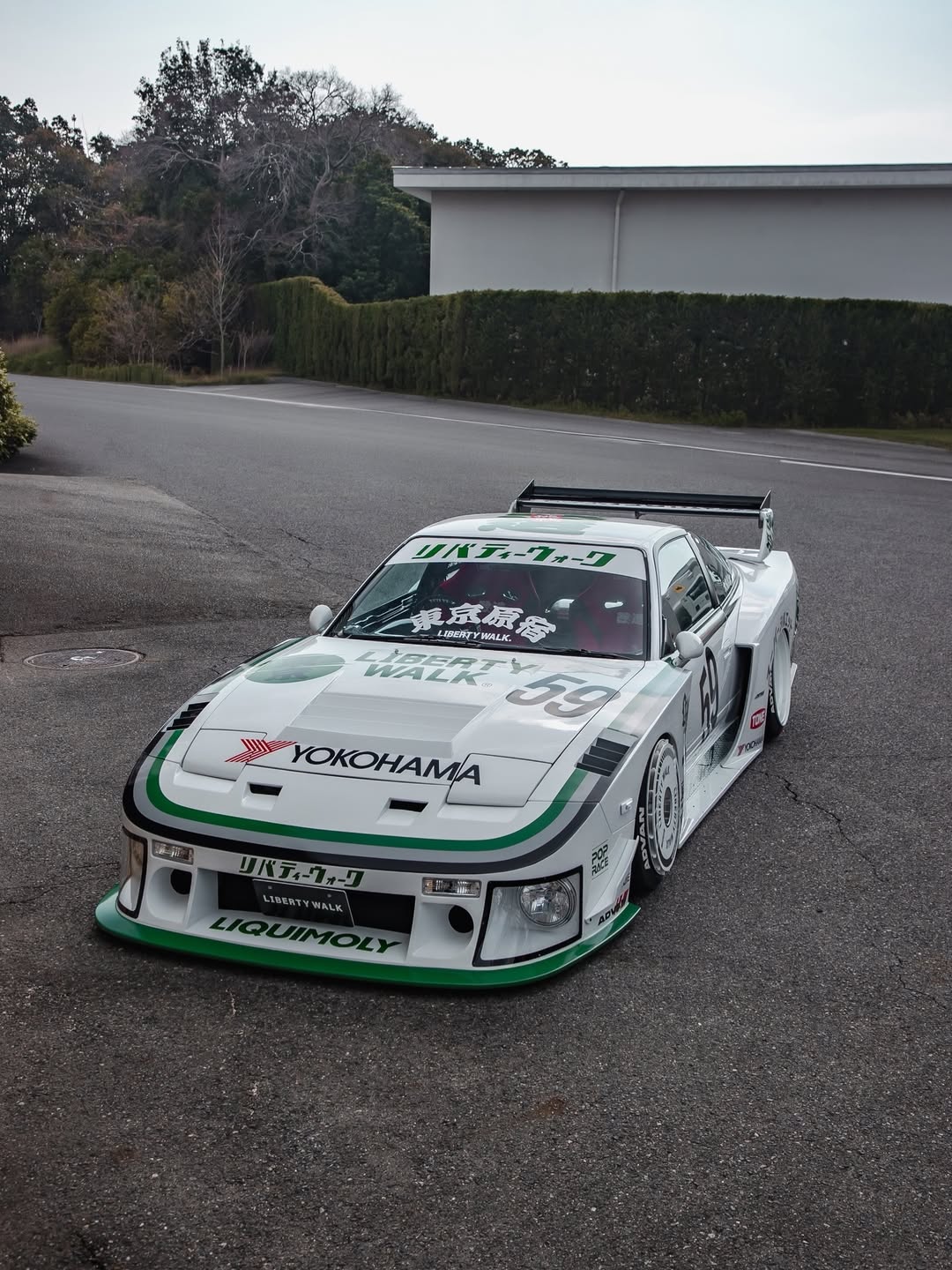 LB Super Silhouette Nissan 180SX Complete Body Kit FRP